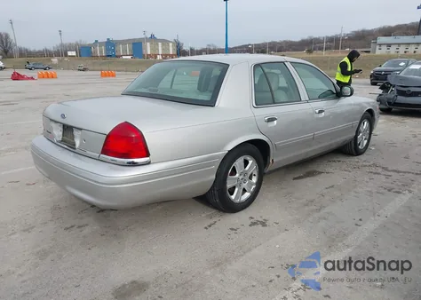 2008 Ford Crown Victoria Lx from USA, damaged, VIN 2FAFP74V08X171077